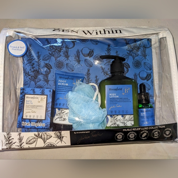 Bloomfield Bath & Body Zen Within Muscle Relief 5 Piece Poshmark